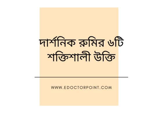 দার্শনিক রুমির ৬টি শক্তিশালী উক্তি